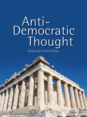 cover image of Anti-Democratic Thought